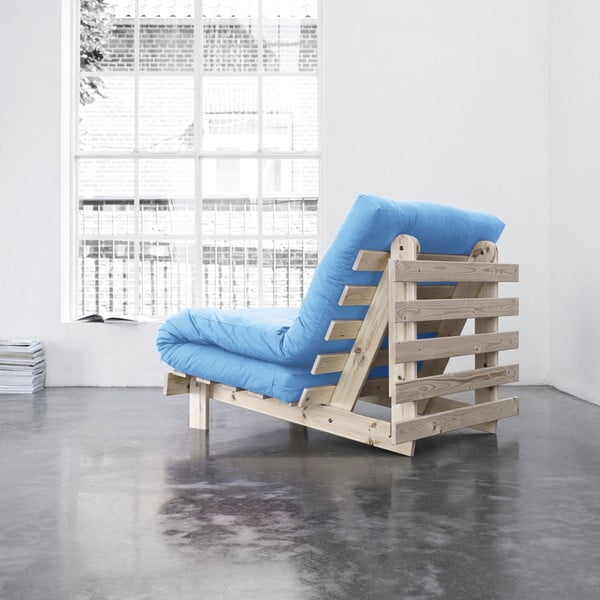 Kintamas fotelis "Karup Roots Raw/Horizon Blue-image-1