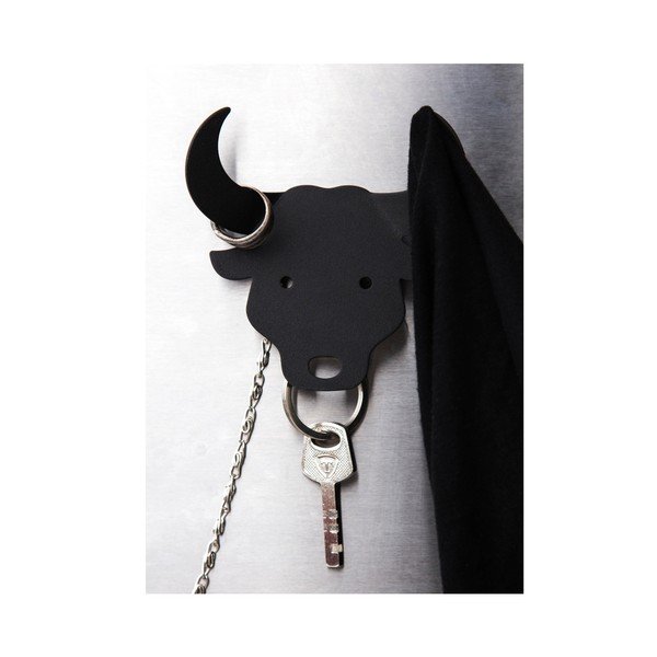 Raktų pakabukas "Bull", juodas-image-3