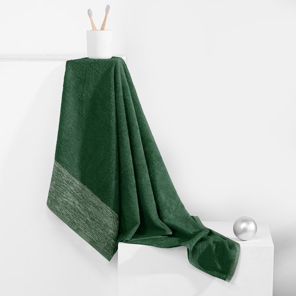 Rankšluostis iš frote audinio žalios spalvos 50x90 cm Aria – AmeliaHome-image-2