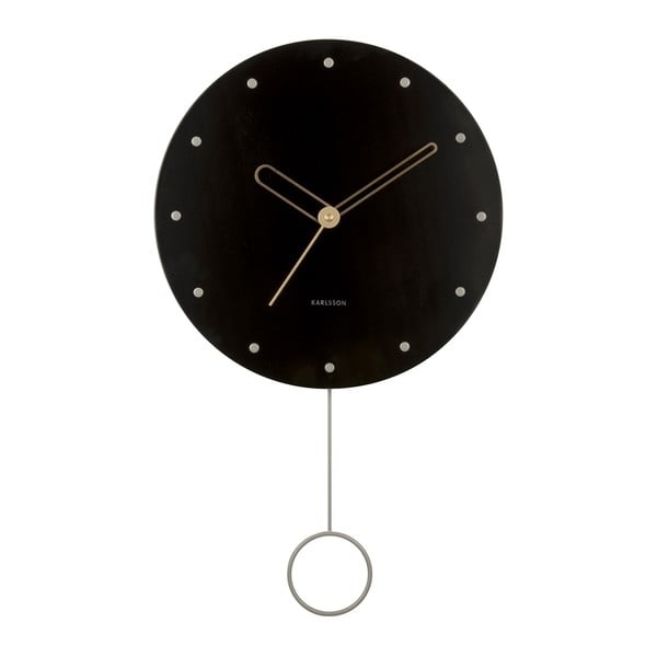 Laikrodis su švytuokle ø 30 cm  Studs Pendulum – Karlsson