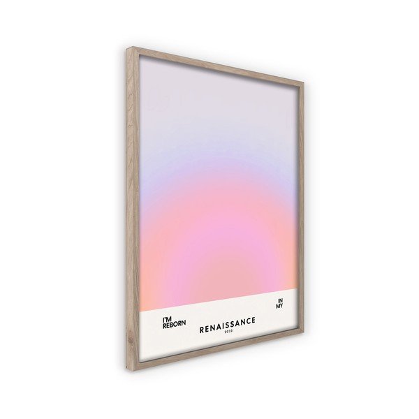 Spausdintas paveikslas su rėmeliu 50x70 cm Soft Nuances – Styler-image-4