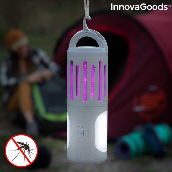 InnovaGoods nešiojamas žibintas nuo uodų-image-1