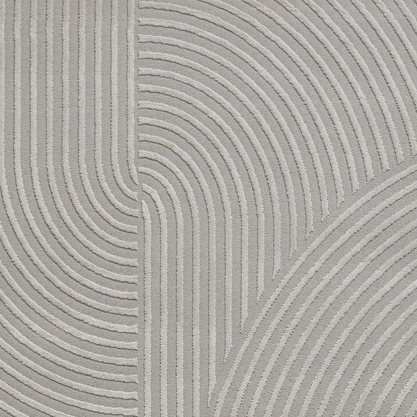 Skalbiamas iš perdirbto pluošto kilimas šviesiai pilkos spalvos 120x170 cm Flores – Think Rugs-image-3
