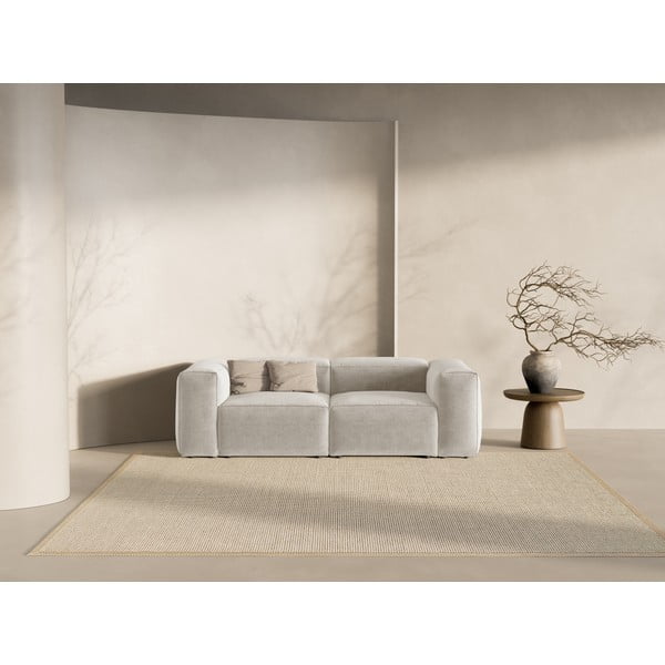 Smėlio spalvos sofa 224 cm Bergamo – Cosmopolitan Design-image-1