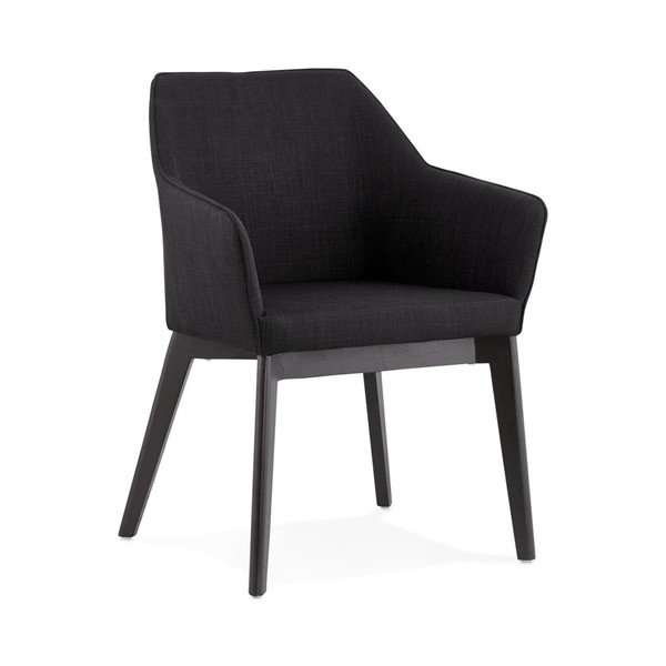 Juodas fotelis Kokoon Design Takion