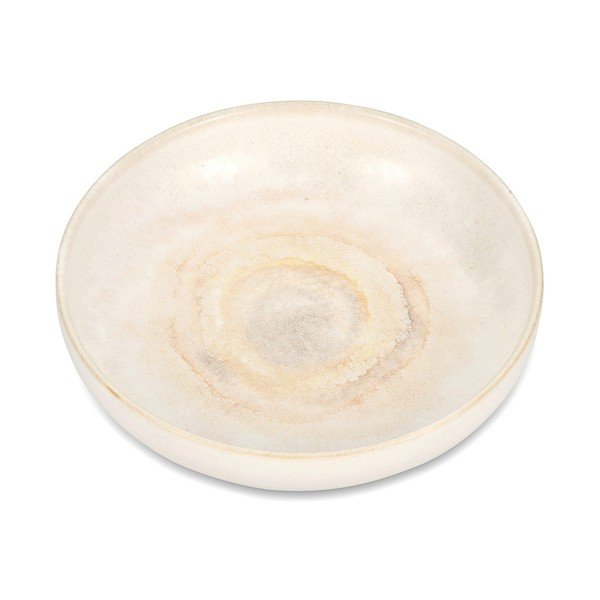 Smėlio spalvos sriubos iš akmens masės lėkštė ø 22 cm Aquarel – S|P Collection