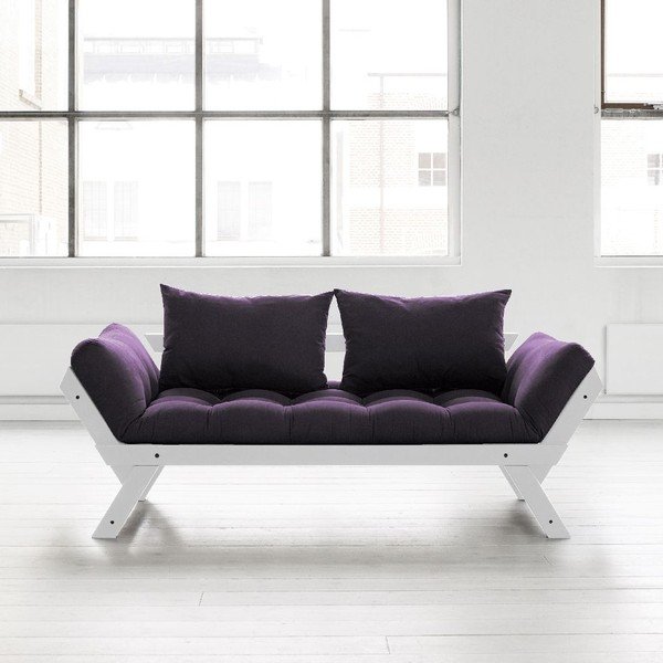 Sofa "Karup Bebop Cool Grey/Purple