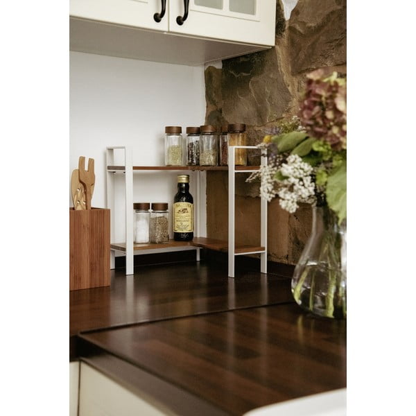 Iš medienos papildoma virtuvės lentyna Louisa – Wenko-image-1