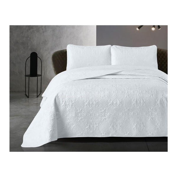Balta mikropluošto lovatiesė su užvalkalu Dreamhouse Velvet Clara, 180 x 250 cm