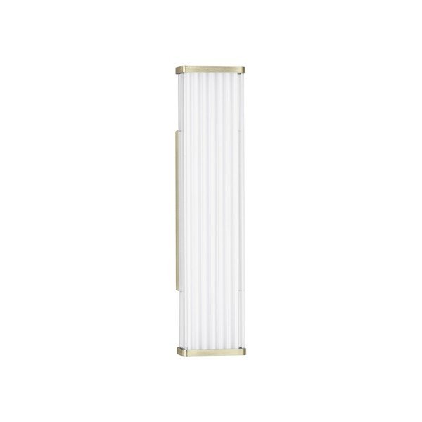 Matinės auksinės spalvos iš metalo sieninė lempa LED Misty – Nova Luce