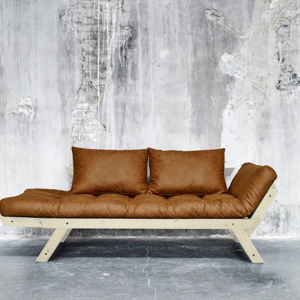 Sofa "Karup Vintage Bebop Natural/Cognac-image-4