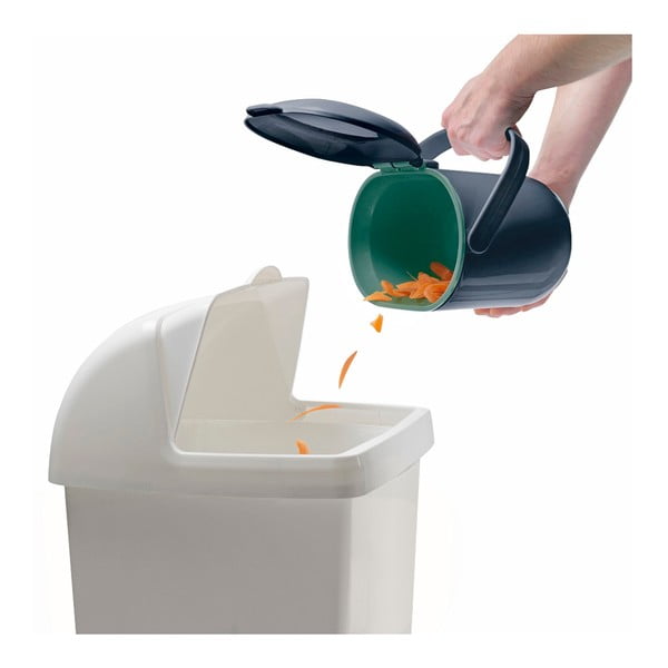 Mėlynai žalias kompostuojamų atliekų indas Addis Caddy, 2,5 l-image-3