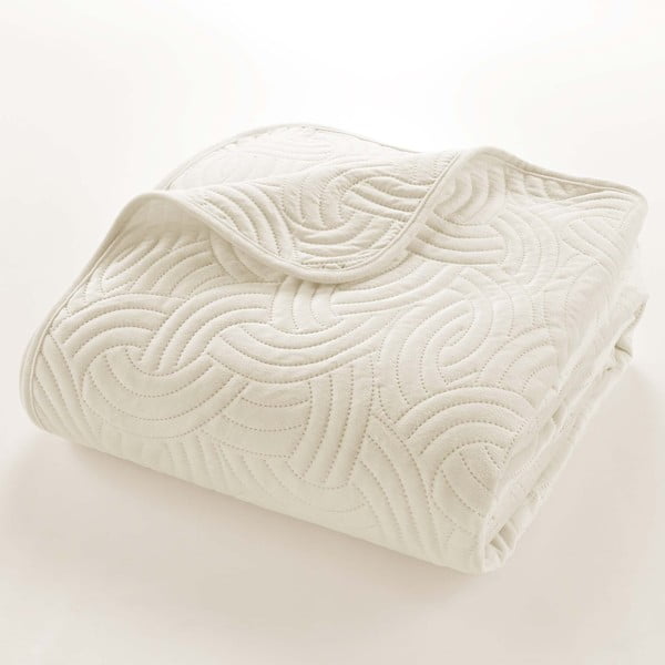 Iš velveto lovatiesė smėlio spalvos 220x240 cm Solange – douceur d'intérieur-image-2