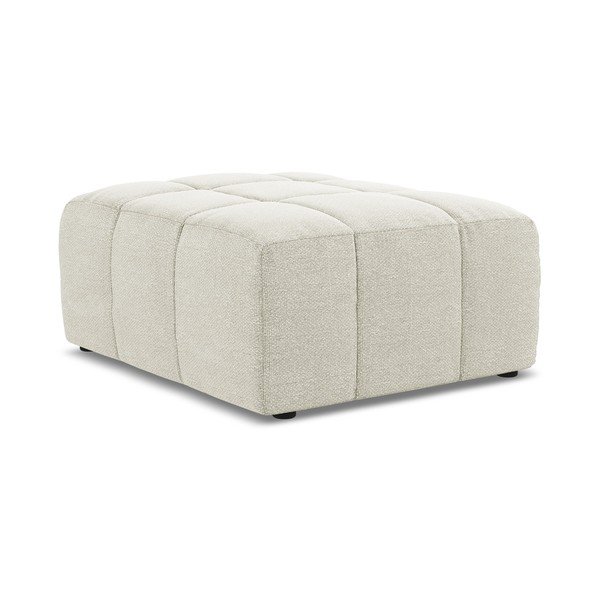 Smėlio spalvos taburetė iš boucle Aloha – Makamii-image-3