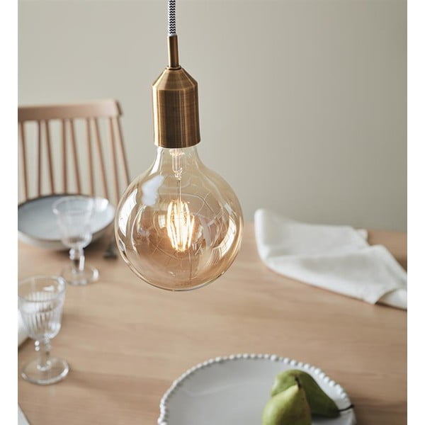 Pakabinamas aukso spalvos šviestuvas Markslöjd Bronx-image-2