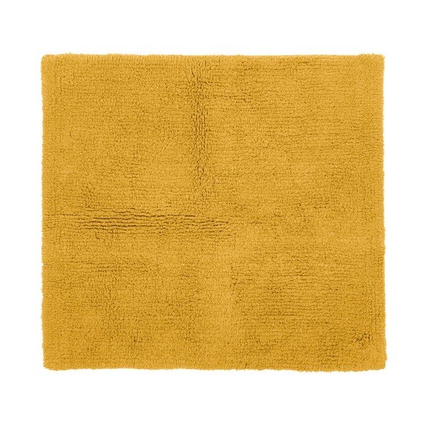 Ochros geltonos spalvos vonios kilimėlis 60x60 cm Riva - Tiseco Home Studio