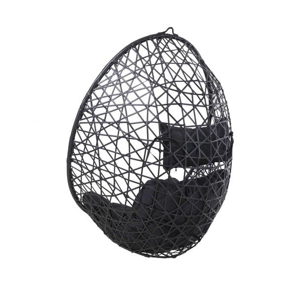 Juoda sodo pakabinama kėdė Bonami Selection Costelo-image-2