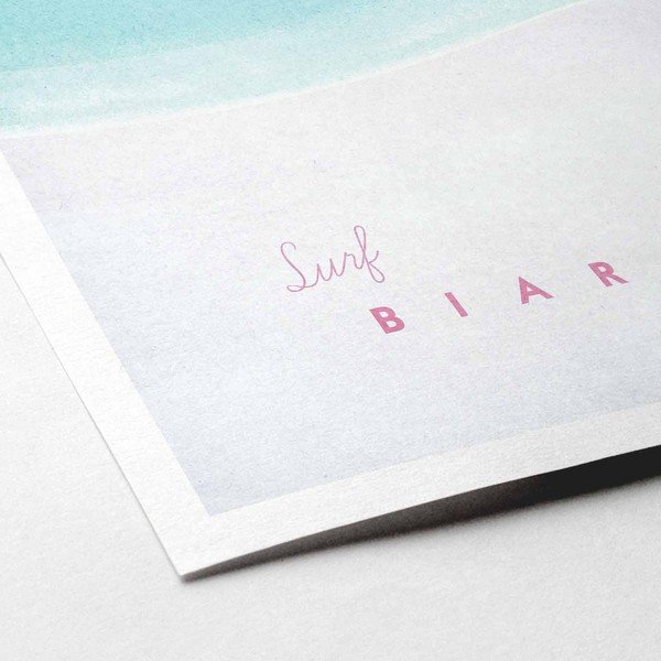 Plakatas Travelposter Biarritz, 30 x 40 cm-image-2
