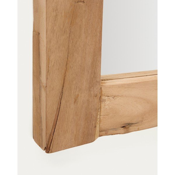 Sieninis veidrodis su medžio masyvo rėmu 50x120 cm Maden – Kave Home-image-2