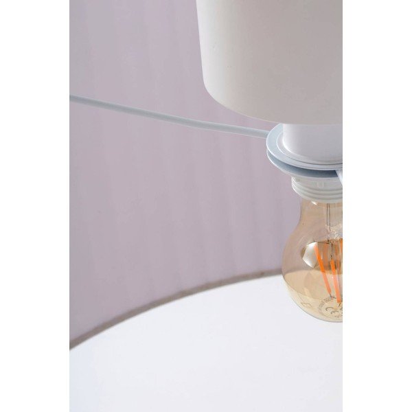 Smėlio spalvos iš lino lubinis šviestuvas ø 60 cm Alina – Jotex-image-3