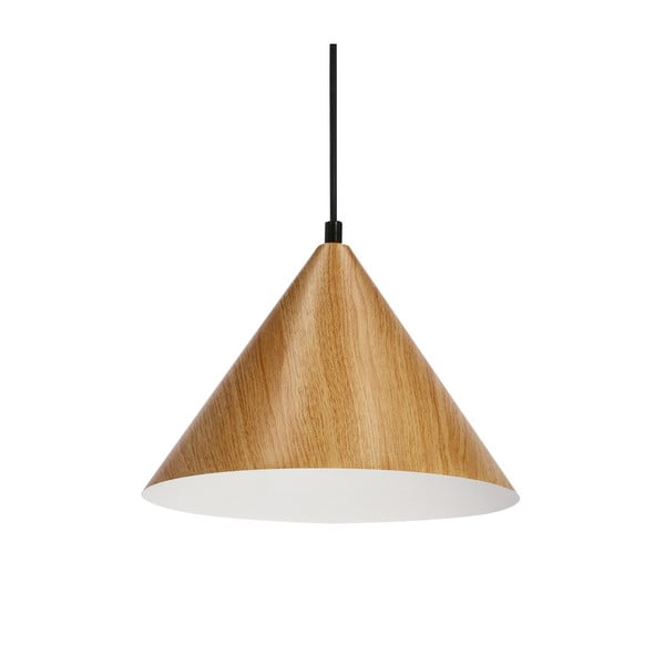 Kabantis šviestuvas rudos spalvos ø 25 cm su stiklo gaubtu Dunca – Candellux Lighting-image-2