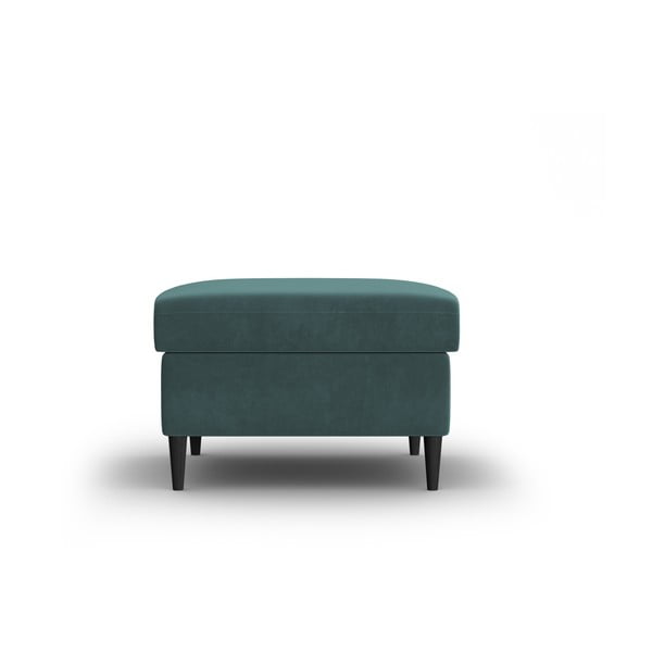 Smaragdinės spalvos iš velveto taburetė Kyoto – Cosmopolitan Design