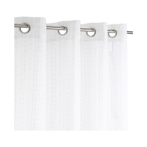 Baltos spalvos permatoma užuolaida 140x260 cm Vertical Thread – Casa Selección-image-2
