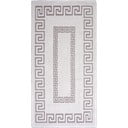 Pilkos ir smėlio spalvos medvilninis kilimas Vitaus Versace, 80 x 150 cm