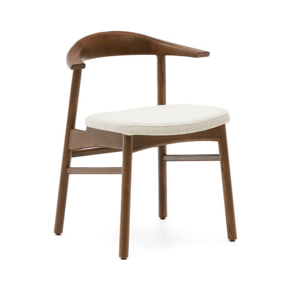 Rudos spalvos/smėlio spalvos valgomojo kėdė Timons – Kave Home