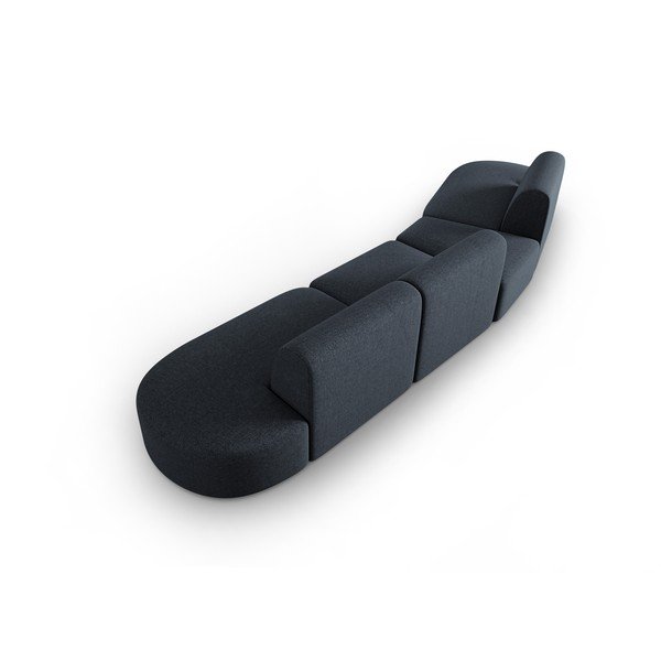 Sofa tamsiai mėlynos spalvos 412 cm Shane – Micadoni Home-image-3