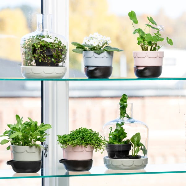 Porcelianinis puodas su girdykla "Sagaform-image-2