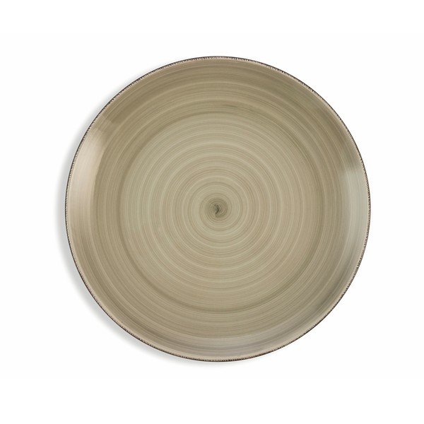 6 šviesiai pilkų lėkščių rinkinys "Villa d'Este Baita", ø 27 cm