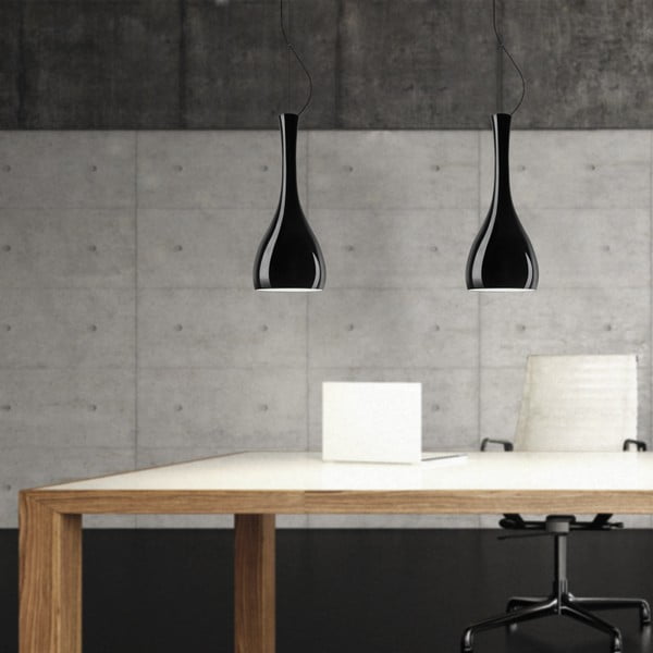 Šviesa Sotto Luce ITTEKI Elementary, blizgus opalas/juoda/juoda-image-1