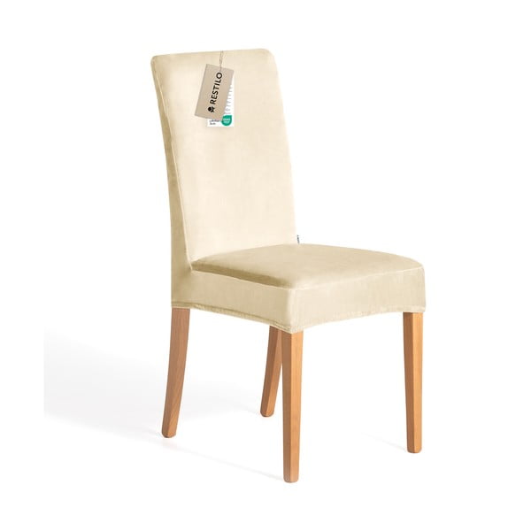 Smėlio spalvos įtempiamas kėdei baldų apmušalas 48 cm Sento – Restilo-image-2