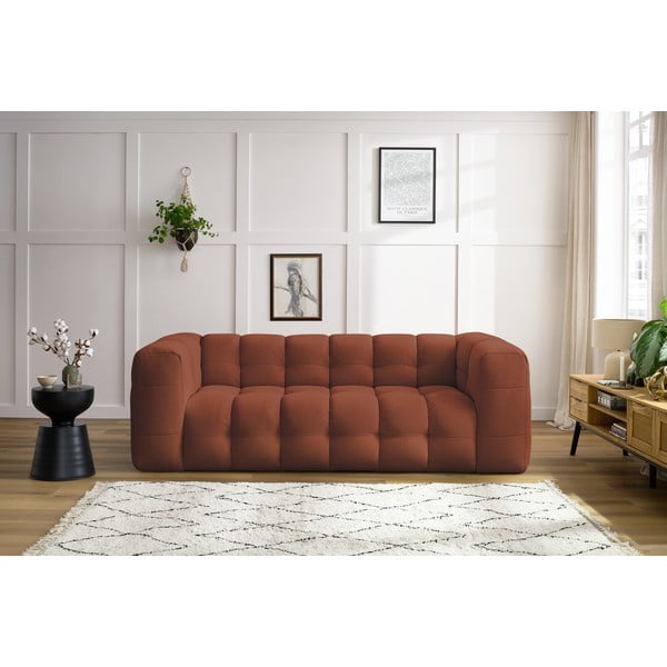 Plytų spalvos sofa 232 cm Cloud - Bobochic Paris-image-1