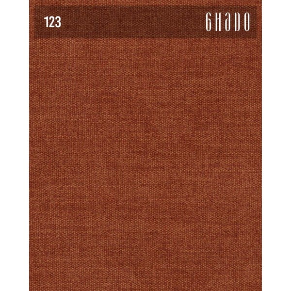 Taburetė oranžinės spalvos Melow – Ghado-image-4