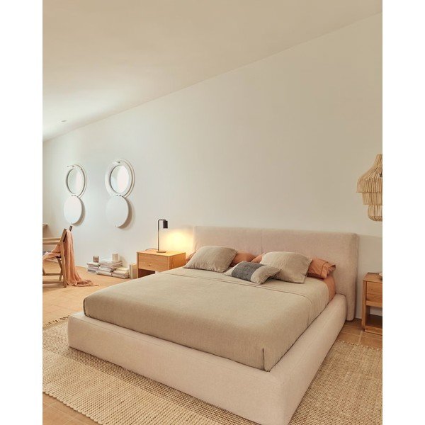 Iš lino mišinio dekoratyvinis pagalvės užvalkalas 50x30 cm Lorin – Kave Home-image-2