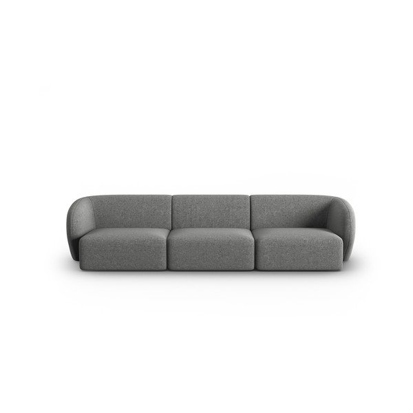 Sofa tamsiai pilkos spalvos 259 cm Shane – Micadoni Home