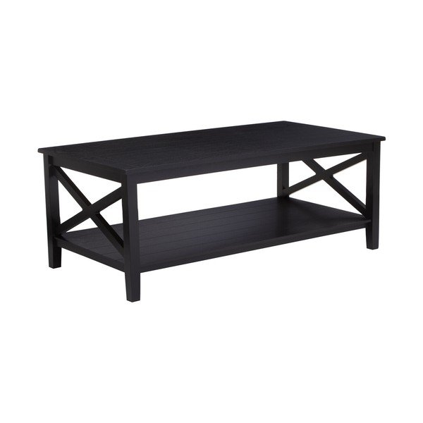 Juodos spalvos kavos staliukas 60x120 cm Heritage – Premier Housewares