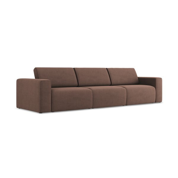Rožinės spalvos sofa 314 cm Kalea – Makamii-image-2
