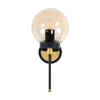 Sieninė lempa juodos spalvos/auksinės spalvos ø 15 cm Tokyo – Squid Lighting