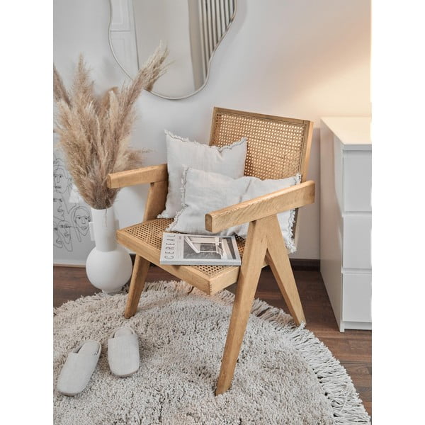 Krėslas su trikotažiniu audiniu Sissi - Westwing Collection-image-1