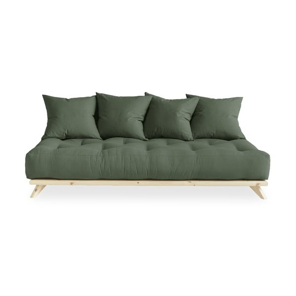 Sofa Karup Design Senza Natural Clear/Olive Green