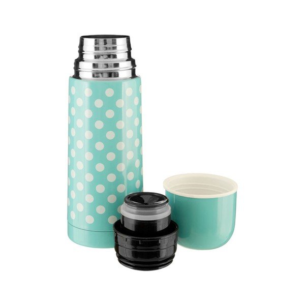 Mėtų žalios spalvos termosas su taškeliais Premier Housewares, 350 ml-image-1