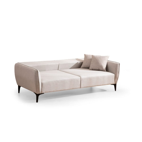 Sofa kreminės spalvos 220 cm Belissimo – Balcab Home-image-2