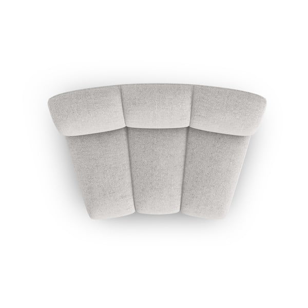 Modulinė sofa šviesiai pilkos spalvos (modulinė) Lupine – Micadoni Home-image-3