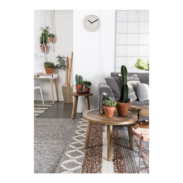 Mango medienos kavos staliukas Zuiver Dendron, ⌀ 60 cm-image-1