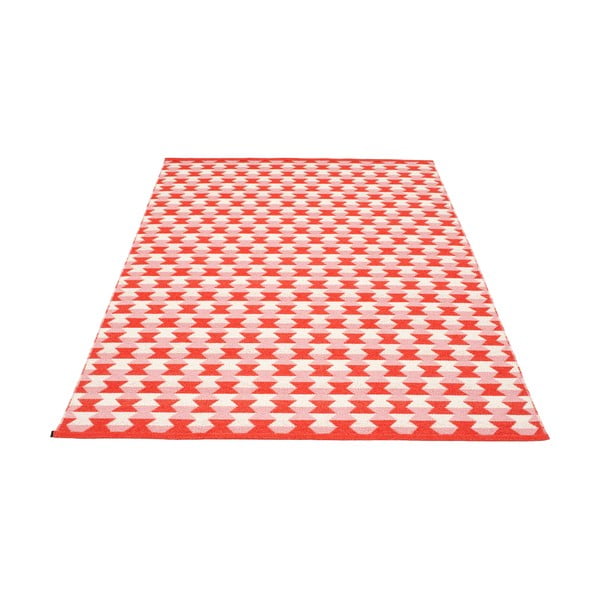 Raudonos spalvos lauko ir vidaus kilimas 180x275 cm Dana Coral – Pappelina-image-1