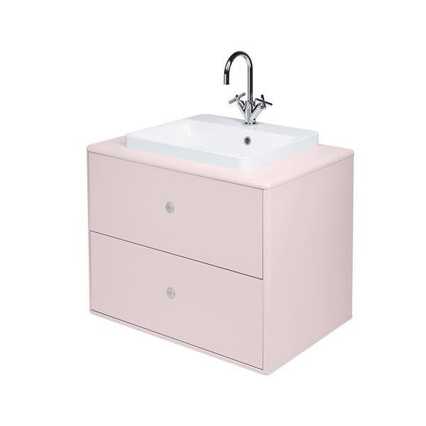 Pakabinama spintelė po kriaukle rožinės spalvos 80x62 cm Color Bath – Tom Tailor-image-2