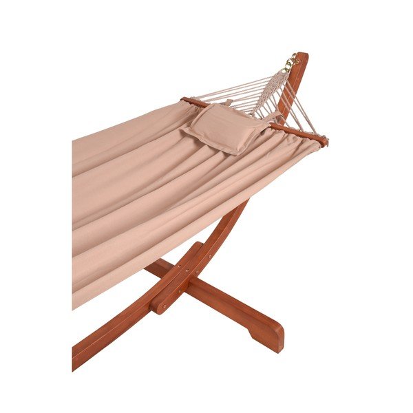 Sodo supamasis krėslas ant eukalipto medienos konstrukcijos ADDU Hammock Madeira-image-1